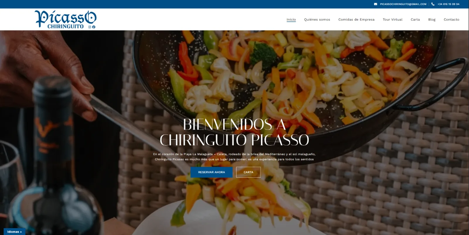 Caso de éxito SEO: Chiringuito Picasso